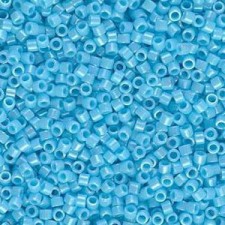Miyuki delica Beads 11/0 - Opaque Sky Blue Luster DB-215